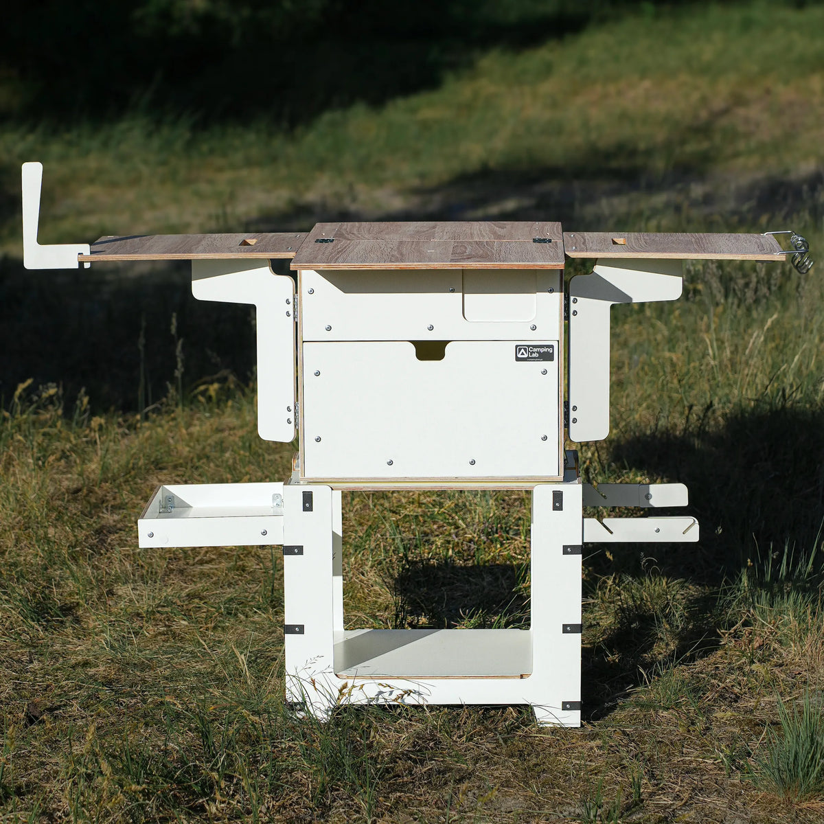 Camping Box Mini – kompaktowa kuchnia kempingowa w konfiguracji podstawowej